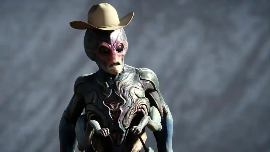 2021科幻美剧,外星人想灭人类,被雷劈后却成牛仔,神展开笑掉牙