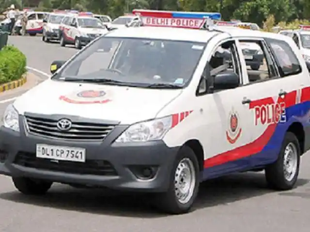 印度新德里警车