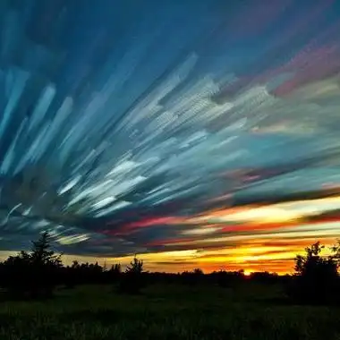 绚烂多彩的云朵天空_风景静物头像_我要个性网