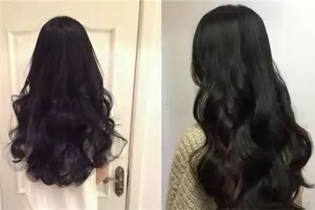 图几款漂亮的黑色头发烫卷发让女性光芒四射