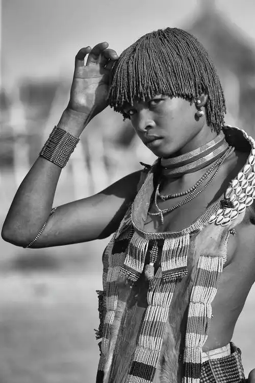 奥莫河谷原始部落女性群像 - 摄影大赛2017 - 国家地理中文网