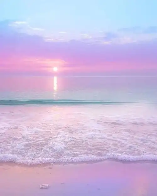 粉嫩的晚霞刷屏,原来天空的色彩,远比我们想象得更美