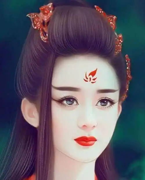 好美的明星手绘古装图,你能认出几个?_真人_美女_热巴