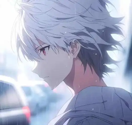 唯美又甜又撩人的动漫男生侧脸头像