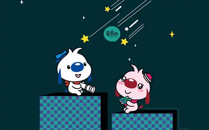 辛巴狗俏皮萌主 可爱卡通宽屏壁纸壁纸图片