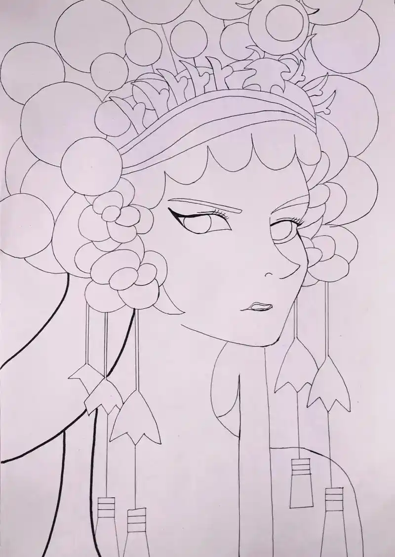 国粹#国粹 #传统文化 #简笔画 #一起学画画 #同城创作补 - 抖音