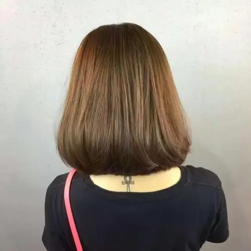 2017流行"齐肩内扣"火的不要不要的!