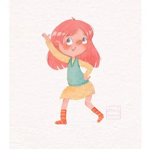 可爱小人物九宫格