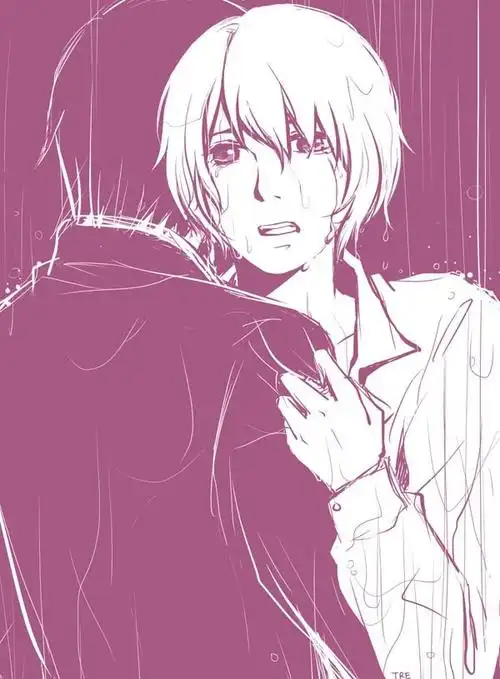 二次元的眼泪伤感动漫图卡通眼泪泪水