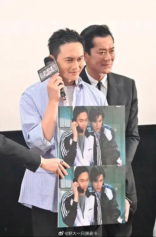 暗杀风暴广州首映礼##古天乐张智霖重现天地男儿经典动作##古天乐