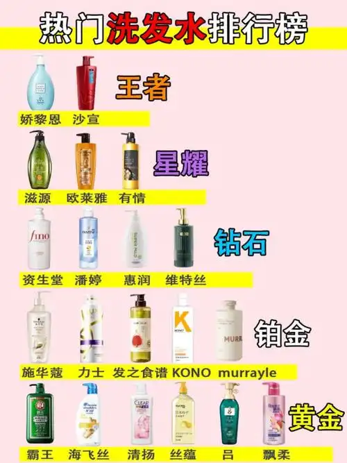 洗发水哪个牌子好,20款洗发水品牌排行榜推荐