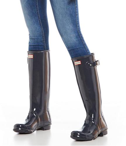 hunter女鞋长筒雨靴时尚雨季可穿美国直邮4654598