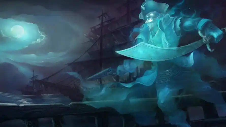 lol英雄联盟船长高清桌面壁纸图片