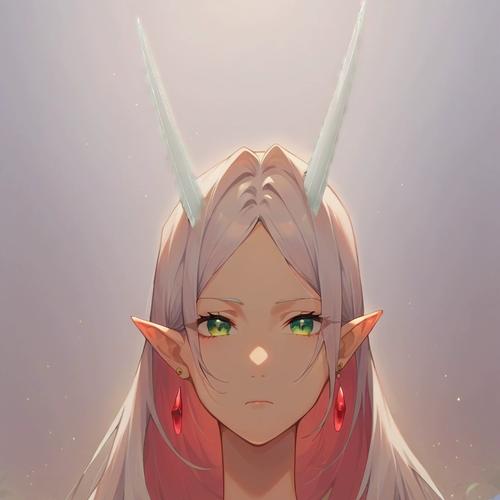 任池塘丨转生史莱姆cos朱菜红丸紫苑角头饰3d打印