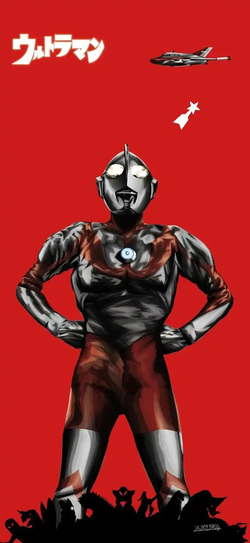 奥特曼 #打怪兽 奥特曼手机壁纸 - 抖音