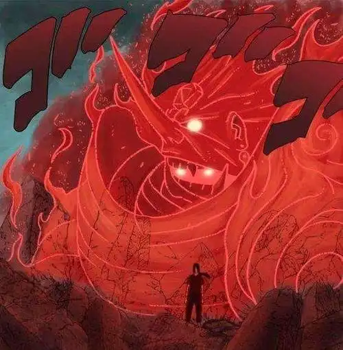 其实鼬的须佐能乎同样很奇特,也很强,鼬不但给它装备了十拳剑和八尺镜