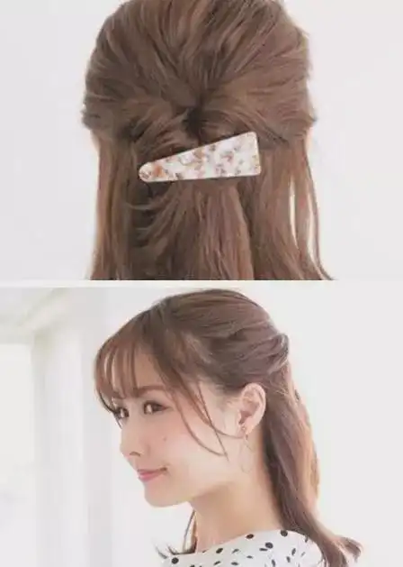 中长发怎么扎好看扎个公主头圆你童话梦