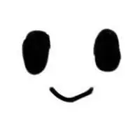 笑脸头像简约 白底白色简约笑脸头像_微信头像图片大全