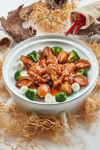 一些白色背景的菜品拍摄