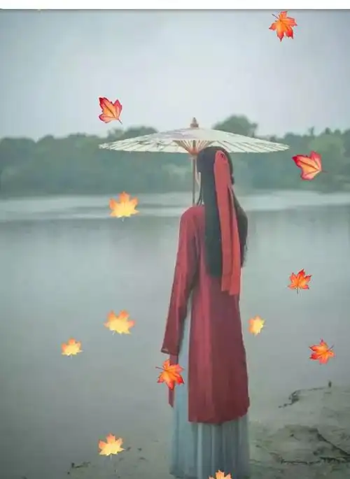 遥望陵山情义远, 江南烟雨似相识, 任有风情干万种