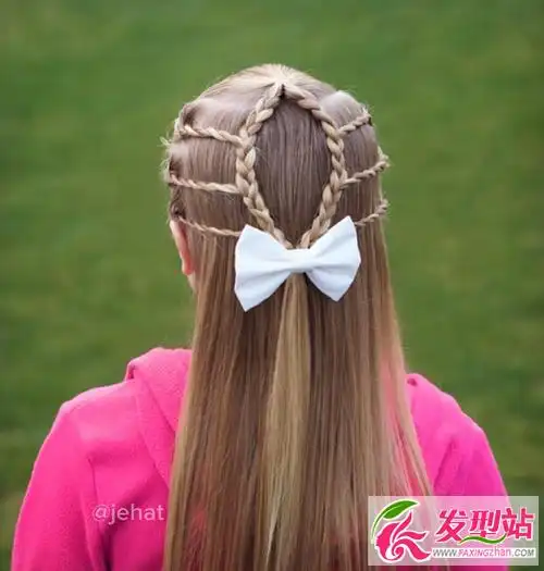小女孩时尚编发大全 儿童舞台表演扎发图片_发型站_最新流行发型设计