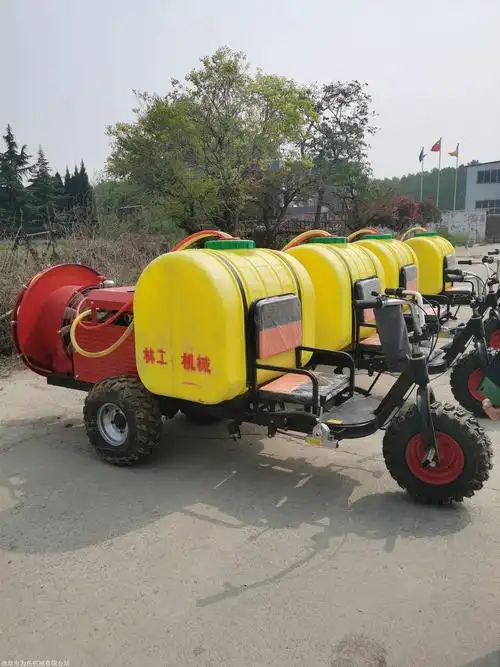 农用打药机自走式三轮400升果园打药机为民机械