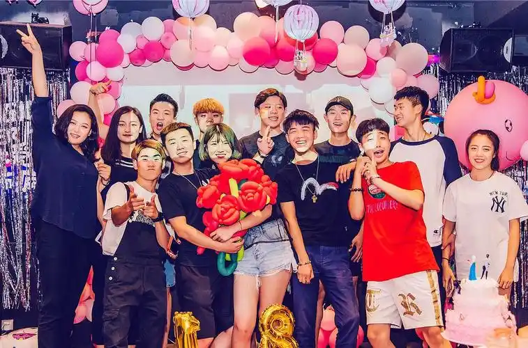 豪华生日派对,爱你们