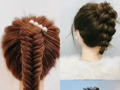 三款高马尾辫你们喜欢哪一款,小汐这样讲解,你们都学会了吗#编发教程