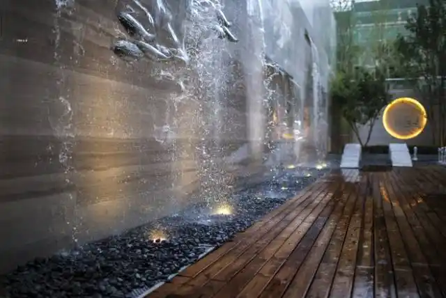 原创18种创意庭院水景墙设计想让庭院别出心裁就建个水景墙吧