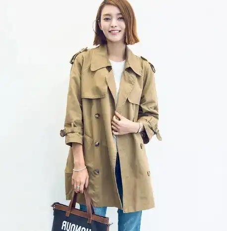 矮个子女生穿风衣别跟风,这些搭配技巧必须得知道