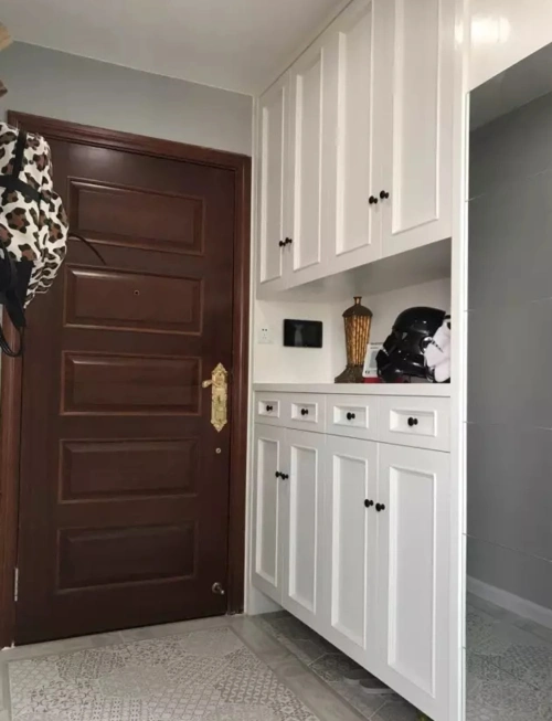 入墙式鞋柜美呆了,小户型的玄关就得这样设计!