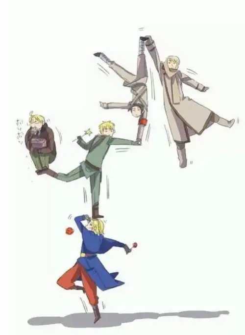 (又名:联五牛郎团) aph 黑塔利亚 动漫 联五[图片专辑] _ 图片网