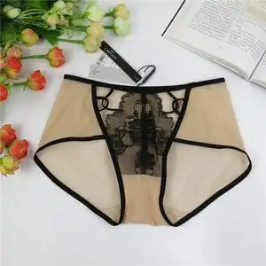 性感薄纱蕾丝三角文胸图片