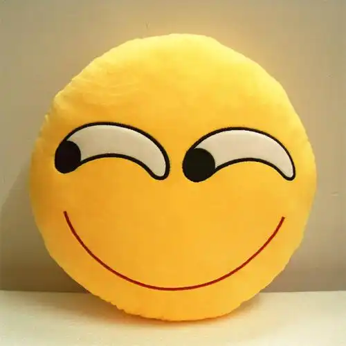 花仟陌滑稽抱枕表情包毛绒公仔笑脸搞笑二次元周边动漫靠枕生日礼物小