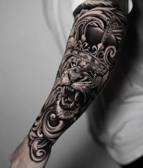 30张写实花臂纹身图案