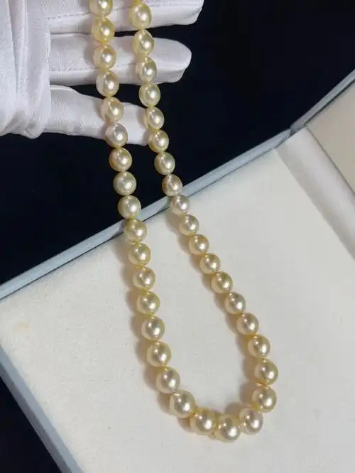 南洋金珍珠项链85113mm7900