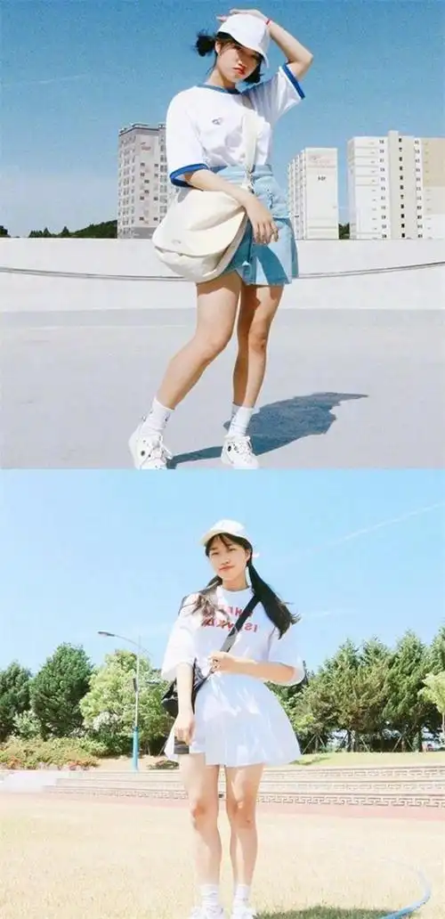 学生党夏天怎么穿?16套可爱又青春的穿搭,变身潮范女孩
