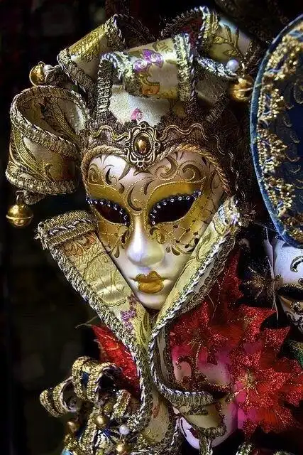 文物放大镜# 【 威尼斯面具 masquerade——鬼魅般的华丽诱惑 】13