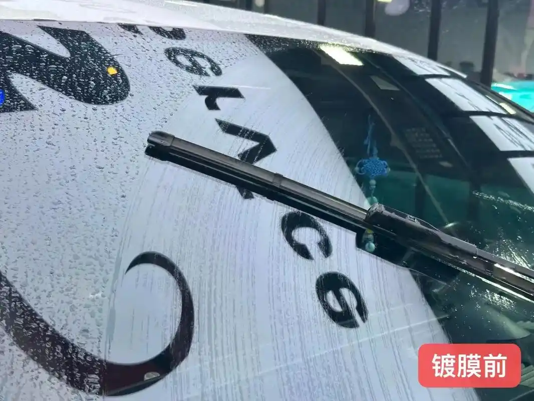 保时捷macan更换日本进口水弹镀膜雨刮.您的爱车玻璃是否一 - 抖音