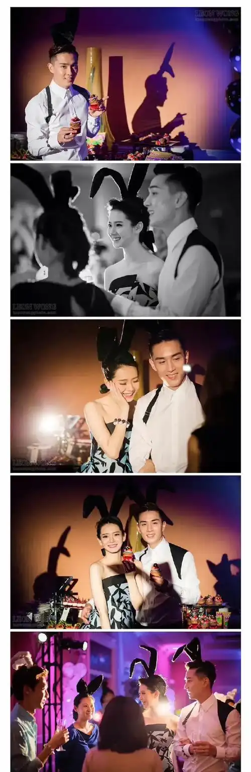 李承铉没有拍过婚纱照啊,网上这些好看的婚纱照片原来都是婚礼当天的