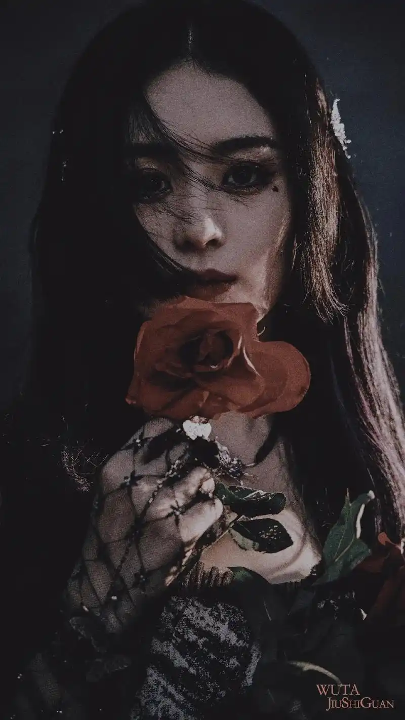 暗黑系#赵丽颖 #程橙y #颖_虫 #赵丽颖暗黑造型与恐怖本 - 抖音