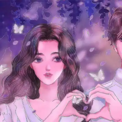 樱花`比心`情头