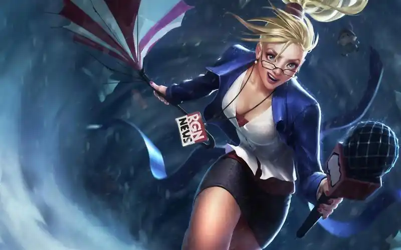 lol游戏美女风暴之怒迦娜精美壁纸