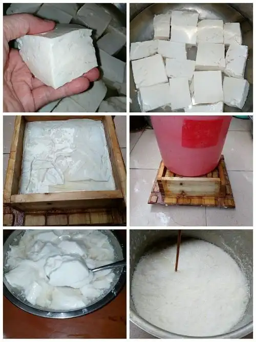 小芳6一做的石膏豆腐