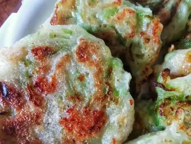 有手就能做的丝瓜饼清热解暑又营养软嫩鲜香让你一口就爱上