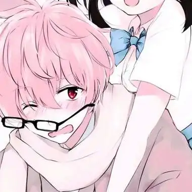 超甜超宠溺情侣头像动漫