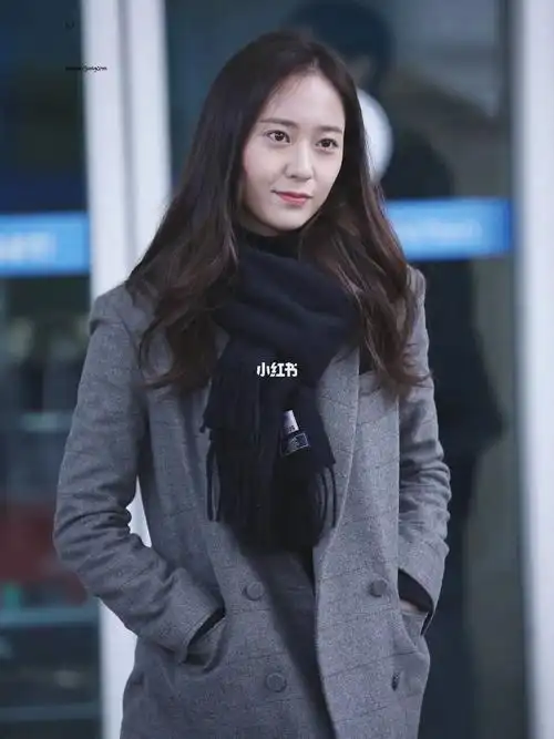 郑秀晶krystal机场私服穿搭灵感