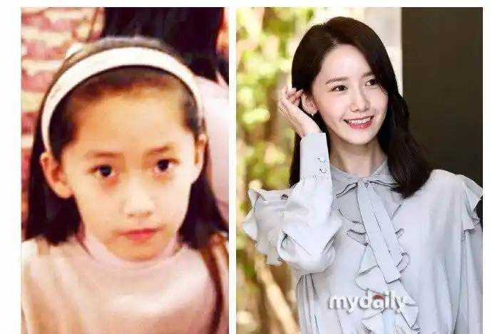 少女时代林允儿纯美童年照公开灵动可爱