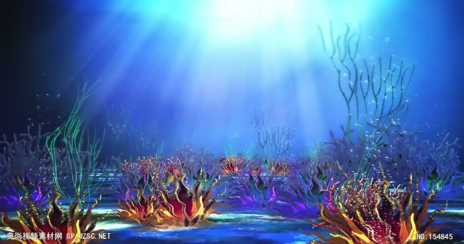 ym4139海底2海底海浪深海视频动态背景虚拟背景视频视频素材动态背景