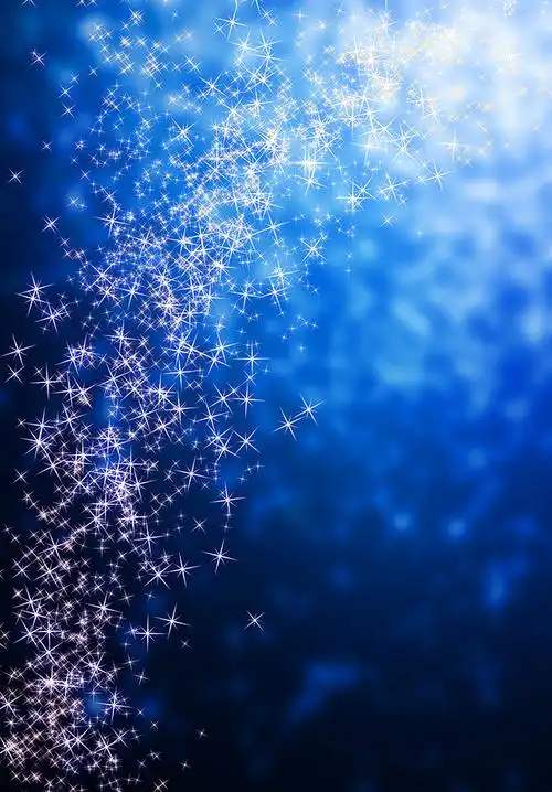 关键词:唯美星光与蓝色背景图片星光闪闪闪光模糊背景梦幻背景时尚
